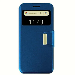 Ipomcase Coque Etui housse de protection pour Samsung Galaxy A3 2017 -Bleu