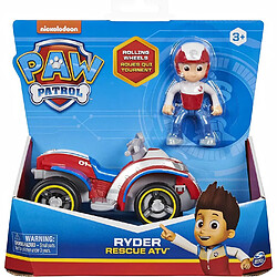 PAT PATROUILLE - VEHICULE + FIGURINE RYDER Paw Patrol - Véhicule Jouet Avec Figurine de Ryder - 6060755 - Jouet Enfant 3 Ans ...