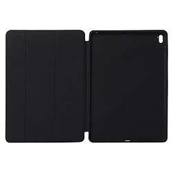 Acheter Wewoo Smart Cover noir pour iPad Pro 9,7 pouces Housse en cuir de couleur unie à rabat horizontal avec support à trois rabats et fonction réveil / veille