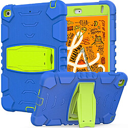 Coque en TPU avec béquille Bleu/citron vert pour votre iPad mini (2019) 7.9 pouces/mini 4