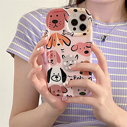 Avis GUPBOO Étui pour iPhone11ProMax Plein écran graffiti chien dessin animé étui pour téléphone portable niche anti-chute souple