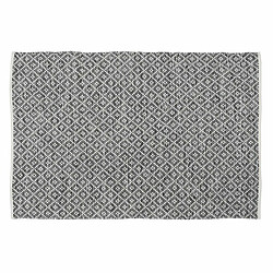 BigBuy Home Tapis Blanc Gris 70 % coton 30 % Polyester 160 x 230 cm