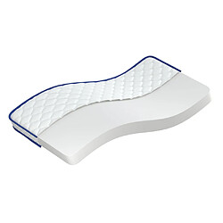 vidaXL Matelas en mousse à mémoire de forme 200 x 140 x 17 cm