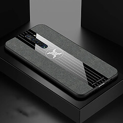 Wewoo Coque Souple Housse de protection en TPU antichoc pour OPPO RENO 2 XINLI Gris