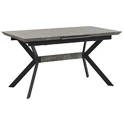 Beliani Table de repas BENSON Gris clair pas cher