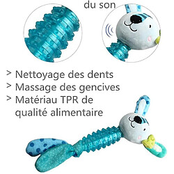 Jouets à mâcher en peluche Tpr pour petits et moyens chiens - Jouets pour chiens durables et grinçants