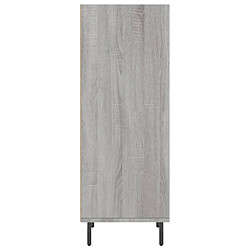 Acheter vidaXL Buffet sonoma gris 34,5x32,5x90 cm bois d'ingénierie