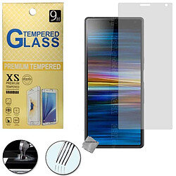 Htdmobiles Film de protection vitre verre trempe transparent pour Sony Xperia 10