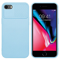 Cadorabo Coque iPhone 7 / 7S / 8 / SE 2020 Etui en Bleu