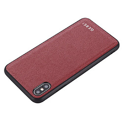 Acheter Wewoo Coque Souple Pour iPhone 11 GEBEI Étui de protection en cuir antichoc sur toute la surface rouge