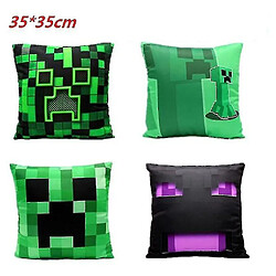 Avis Universal Minecrafted Creeper Cotton Pillowmack / Purple