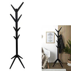 Acheter Toilinux Portemanteau Arbre en MDF Hauteur 178 cm - Noir