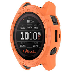 Coque en TPU avec cavité sport à dégagement rapide pour votre Garmin Enduro 2/Tactix 7 - orange