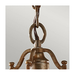 Elstead Lighting Suspension Valentina Acier Bronze