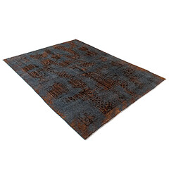 Vidal Tapis de laine 192x137 Bleu Vintage Royal