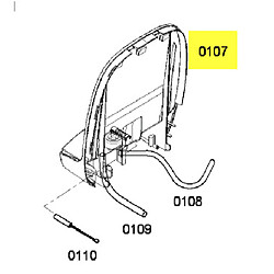 Bosch BOITIER SUPPORT REDERVOIR + JOINT + TUBE