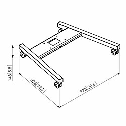 Trolley Vogel's PFT 8520