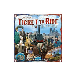 Les Aventuriers du Rail - Extension : France/Old West - Asmodee - Jeu de societe - Jeu de plateau