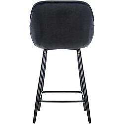 Avis Non Tabouret de bar Gibson velours