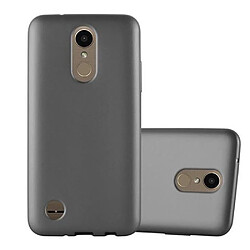 Cadorabo Coque LG K10 2017 Etui en Gris