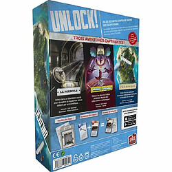 ASMODEE - Unlock! - Escape Adventures - Jeu de societe - Jeu cooperatif - A partir de 10 ans