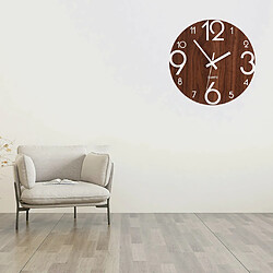 Avis Horloge Murale Lumineuse 12 '' Horloge De Nuit à Quartz Silencieuse Pour Chambre à Coucher Grands Chiffres 2