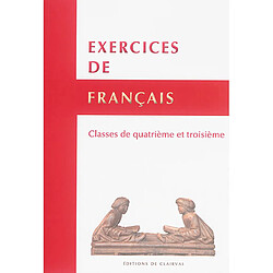 Exercices de français : classes de 4e et 3e - Occasion