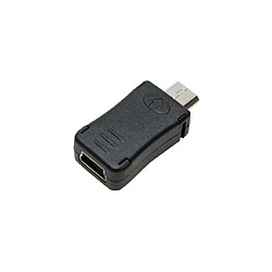 LogiLink Adaptateur USB 2.0, micro USB mâle - mini USB ()