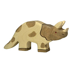 Figurine Holztiger Triceratops