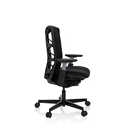 Chaise de bureau / Siège pivotant SKOPE Tissu maille noir hjh OFFICE pas cher