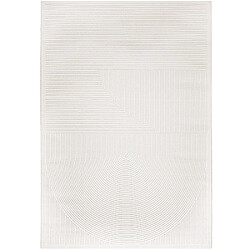 ICONIK INTERIOR Grand Tapis Design Contemporain et Moderne - Beige (290x200 cm) - Dubisa Beige