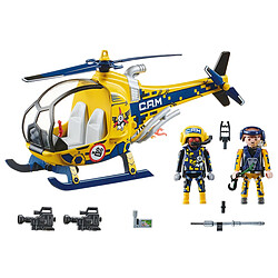 Playmobil® Playmobil 70833 Set de 36 pièces Air Stuntshow Hélicoptère et Équipe de Tournage Multicolore