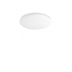 Ideal Lux Plafonnier Level Verre,métal blanc 1 ampoule 8,5cm