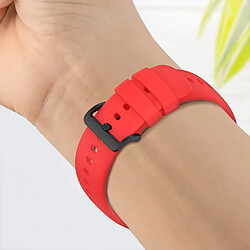 Acheter Avizar Bracelet pour Oppo Watch 3 Pro Silicone Soft-Touch Sange à Trous rouge