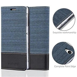 Avis Cadorabo Coque Sony Xperia Z1 Etui en Bleu