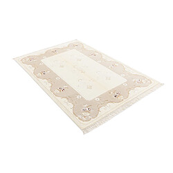 Vidal Tapis de laine 188x122 beige Darya