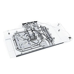 Alphacool Eisblock Aurora GPX-A Radeon RX 6800/6800XT ROG Strix/TUF avec Backplate - Acryl + Nickel