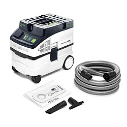 Festool CT 15 E-Set CLEANTEC Aspirateur mobile + Kit de nettoyage ( 575988 )