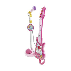 Avis Guitare pour Enfant Reig Microphone Rose Princesses Disney