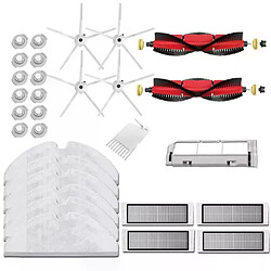 Accessoires pour aspirateur, pour xiaomi Roborock S5 MaxS50 S55 S6 Pure s6max, pièces pour brosse principale et brosse latérale