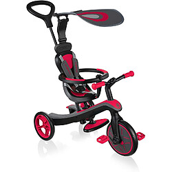 Authentic Sports Globber Tricycle et draisienne tout en un - Trike Explorer 4 en 1 - Rouge