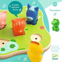 Puzzle sonore bois Caconimo - Djeco