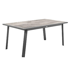 Hesperide Table de jardin extensible Pavane en aluminium - 10 Places