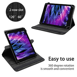 Cadorabo Coque Medion LifeTab P8513 Etui en Noir