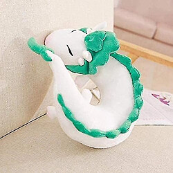 Acheter Universal Mignon dessin animé blanc petit dragon blanc, peluche avec oreiller en forme de U