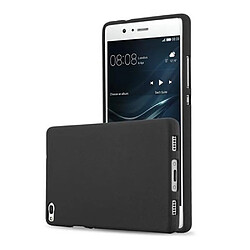 Cadorabo Coque Huawei P8 Etui en Noir