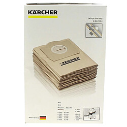 Sacs aspirateurs par 5 origine pour Aspirateur Karcher