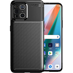 Xeptio Coque brossée noire Oppo Find X3 PRO 5G Carbon Fiber Antichoc protection - Oppo Find X3 PRO 5G