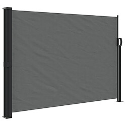 vidaXL Auvent latéral rétractable anthracite 140x600 cm