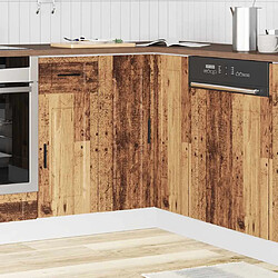 Avis vidaXL Armoire d'angle de cuisine Porto vieux bois bois d'ingénierie